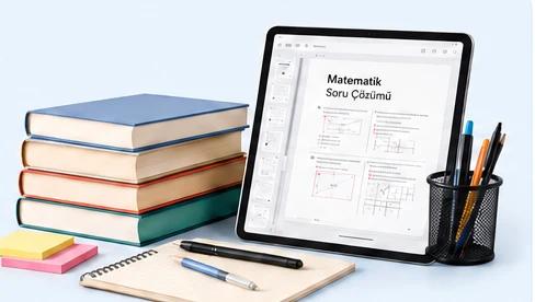 Kitaplar, tablet ve kırtasiye ürünleri