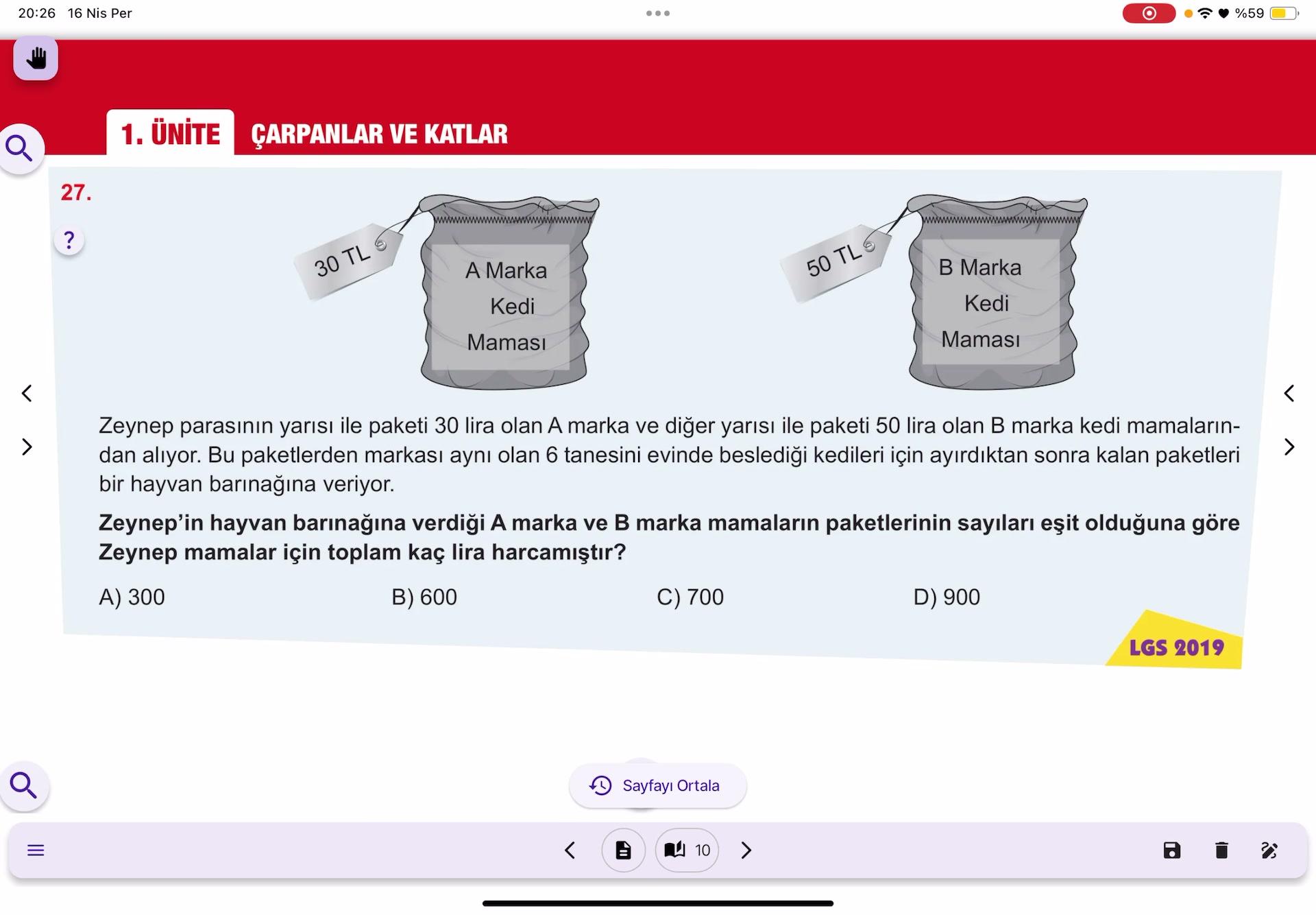 2019 lgs çarpanlar katlar 