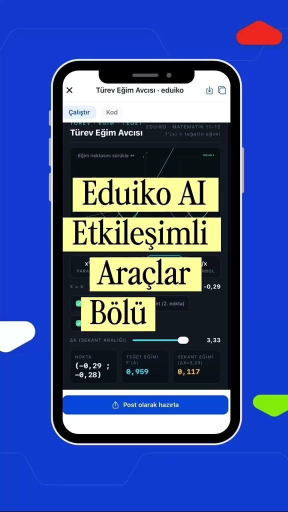 Etkileşimli Araçlar- Türev Eğim Avcısı
