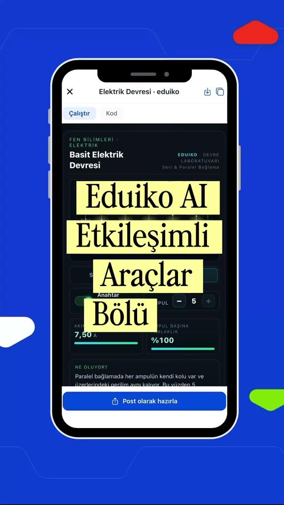 Etkileşimli Araçlar-Basit Elektrik Devresi