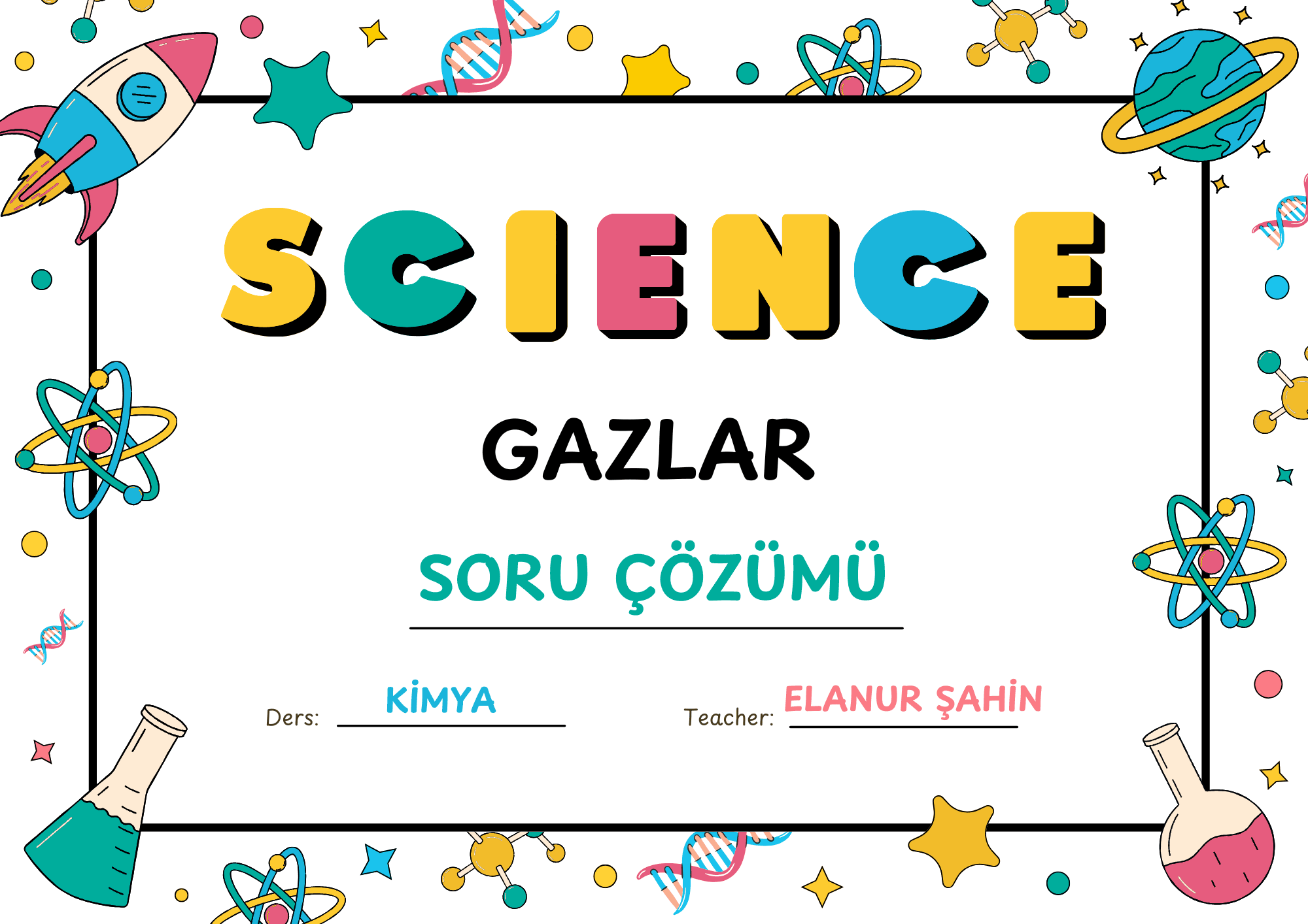 Gazlar Soru Çözümü