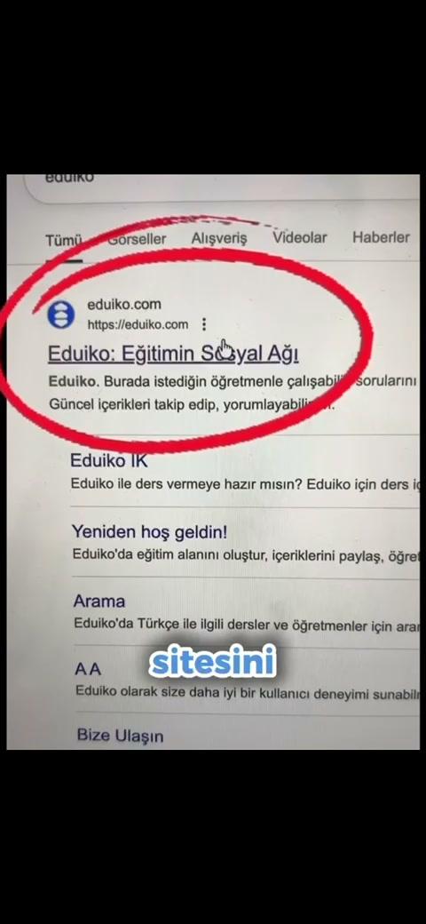 Öğrencilere Duyuru