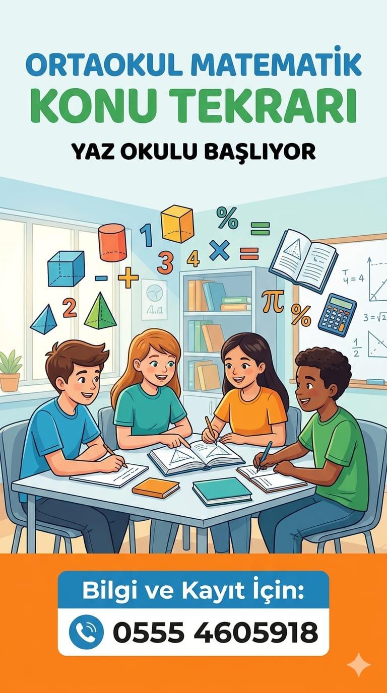 ORTAOKUL MATEMATİK DERSİ KAYIT