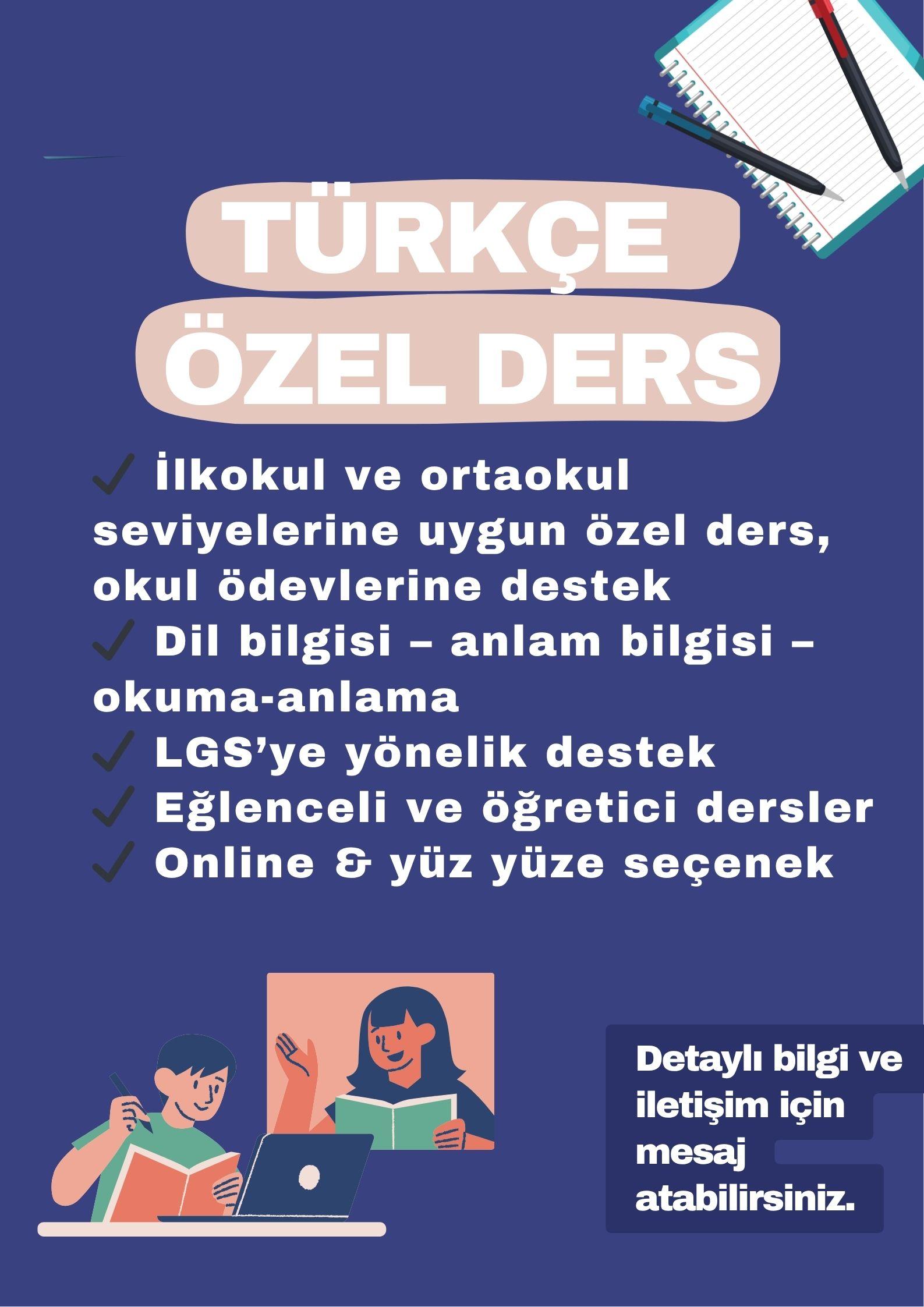 Mor Sade Online Özel Ders Afiş